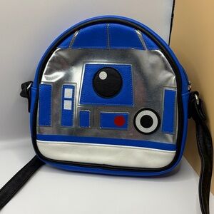 Loungefly Star Wars R2-D2 Blue and Silver Backpack